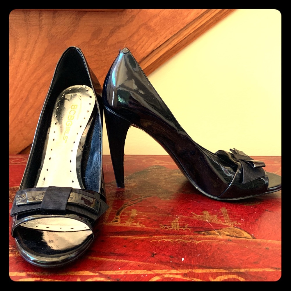 BCBGirls Peep Toe Pumps